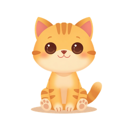 Orange tabby cat from MewMallow